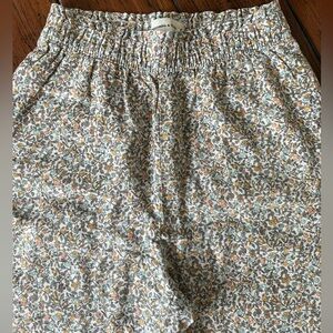 Abercrombie & Fitch Linen Pull On Cropped Pant Sz S